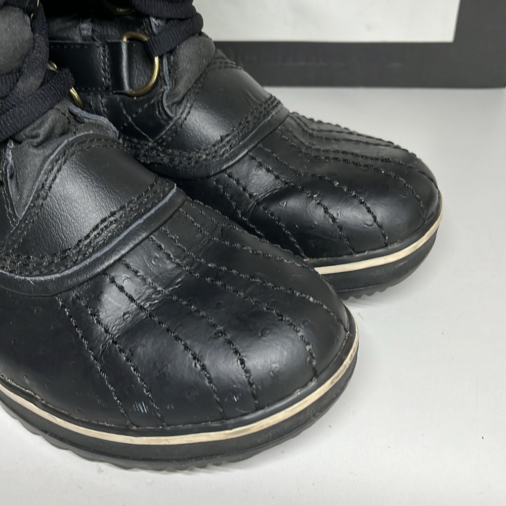 Sorel Tofino ll Coated Canvas Fur Lace
Up Winter Boots Women's Size 6.5 EU 38 - Picture 6 of 16